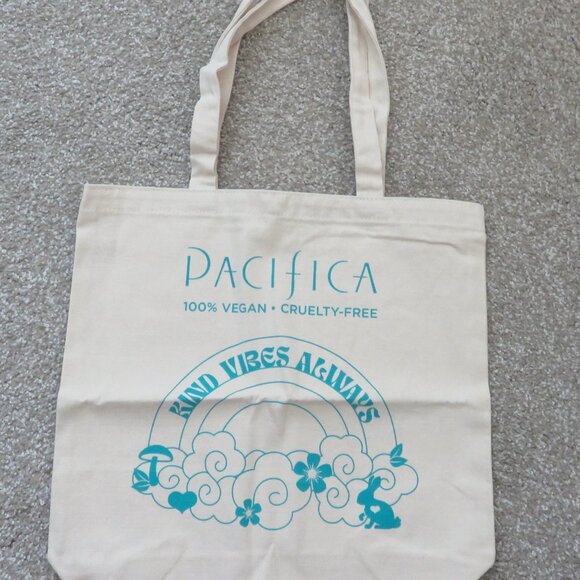 NEW Pacifica Beauty Rosemary Detox Scalp Scrub Pineapple Curls Cond. + Tote - Picture 8 of 13